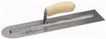 MTMXS205RE Marshalltown 20 X 5" Rounded End Finishing Trowel w/Curved Wood Handle