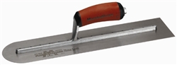 MTMXS20RED Marshalltown 20 X 4" Rounded End Finishing Trowel w/Curved DuraSoft® Handle