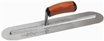 MTMXS225FD Marshalltown 22 X 5" Fully Rounded Finishing Trowel w/Curved DuraSoft® Handle