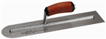 MTMXS244RD Marshalltown 24 X 4" Rounded End Finishing Trowel w/Curved DuraSoft® Handle