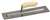 MTMXS1SS Marshalltown 11 X 4 1/2" Bright Stainless Steel Finishing Trowel with Wooden Handle