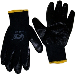 NG1905 Pr Black Gripper Dipped Glove - Large - Sold in Packs of 10 Only