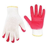 NG1915 Pr Red Palm Rubber Dipped Glove - Large - Sold in Packs of 10 Only