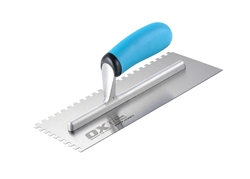 OXT406060 OX 11" X 4 3/4" SQ NOTCHED TROWEL