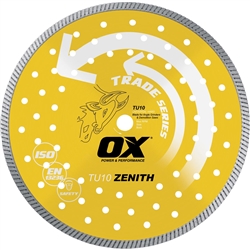 OXTU10-10 TRADE UNIVERSAL 10" DIAMOND BLADE