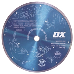 OXUCT-10  OX Ultimate 10" Cuts All Tile Diamond Blade
