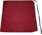 RBBA210 18”x18” Red Danger Flag with Ties