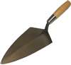 RT110 10.5 W Rose 10.5" Philadelphia Brick Trowel with Wood Handle 5-3/8” Heel