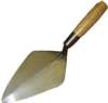 RT112 11.5 W Rose 11.5" Wide London Brick Trowel with Wood Handle 5-3/4” Heel