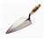 RT310 12 W Rose 12" Philadelphia Brick Trowel with Leather Handle 5-9/16” Heel