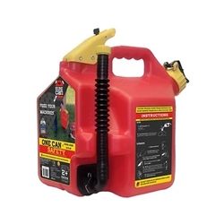 SUR5SFG2  5 Gallon Poly Gas Can (Sold in packs of 7)