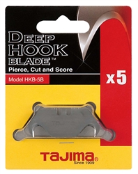 TAHKB5 Tajima Deep Hook Blade 5/Pk. Carded