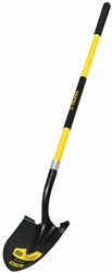 TR31198 Truper Long Handle Round Shovel with Fiberglass Handlel Sold 6 per Pack