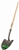 TR33037 Truper Long Handle Round Point Shovel Sold 6 per Pack