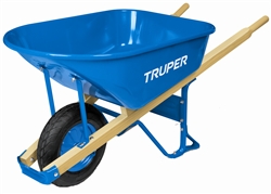 TR33181 TRUPER 6Cf H/D Steel Tray Wheelbarrow