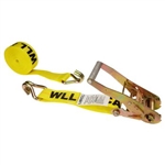 USC5030WHY  2" x 30' Ratchet Strap w/Wire Hook