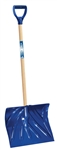 UT79759 Ergonomic D-Handle Poly Snow Shovel/Pusher 18” X 13-1/2” Blade Sold In Packs Of 6