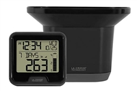 La Crosse 724-1409 Digital Rain Gauge with Indoor Temperature