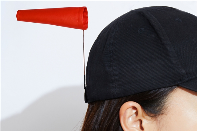 Orange Hat Windsock