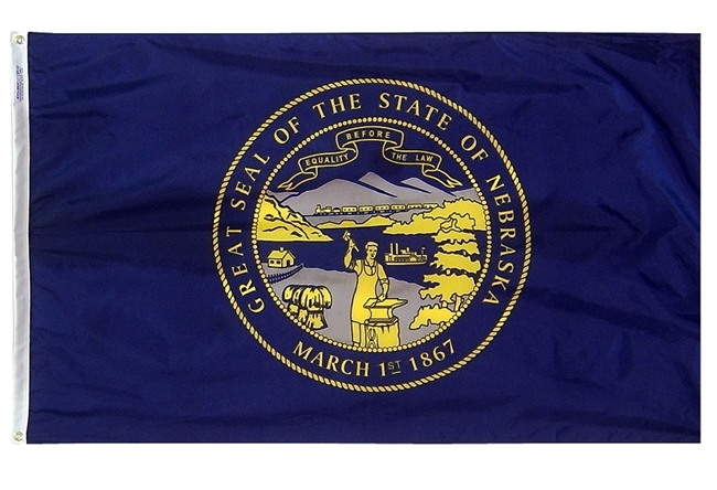 Nebraska State Flag