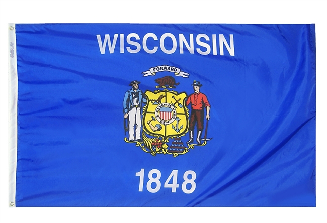 Wisconsin State Flag