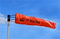 Perfect Boater Gift-Marine Quality Windsock-#1 Boat Dad