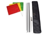 Oil Field H2S Gas Safety Flag Set