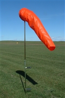 6 inch x 24 inch Portable Windsock Kit