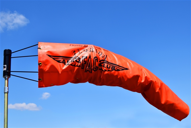 Florida Aero Club Pilot Association Printed Windsock