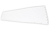 20" x 96" Aviation Quality White Windsock