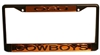 OSU Cowboys License Plate Frame