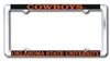 Cowboys Chrome License Plate Frame