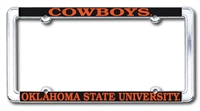 Cowboys Chrome License Plate Frame