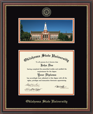 OSU Campus Scene Williamsburg Diploma Frame