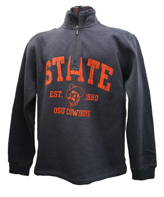 OSU STATE 1/4 Zip Pullover