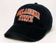 OSU Arching Oklahoma State Black Cap