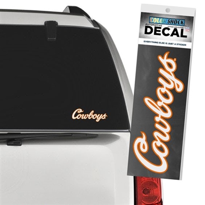 Cowboys Script Decal