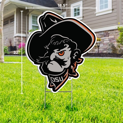 OSU SHADOW PETE YARD SIGN