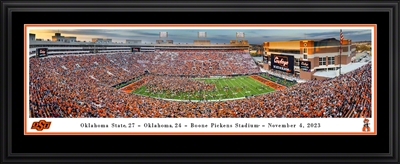 OSU Football- Framed Panorama (STORM)