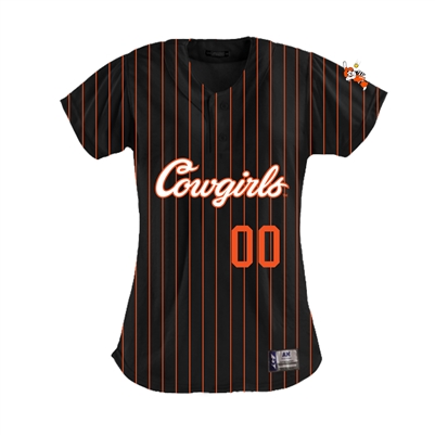 OSU Custom Softball Jersey BLK