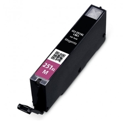 Canon CLI-251XLM Magenta Ink Cartridge (6450B001), High Yield