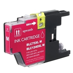 Brother LC75M Magenta Ink Cartridge, High Yield