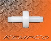1/4" Hose-Barb (300 Series) Check Valve - Kynar/Viton
