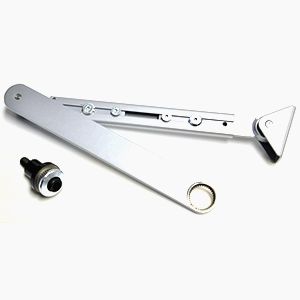 1007241SL - Push Arm Assy. - (SILVER) - (Besam SW100, 200, Electra, Navig-aider, Powerswing)