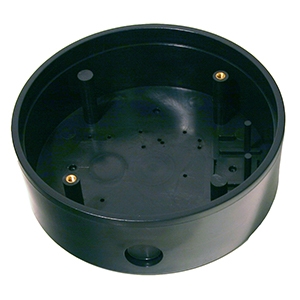 10BOX6RNDSM - 6in. Round Surface Mounting Box for Push Plate Assy. - (BEA)