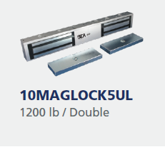 10MAGLOCK5UL - 1200LB. UL Listed DOUBLE Maglock - (BEA)