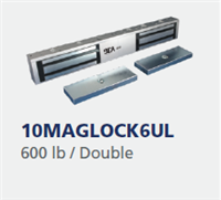 10MAGLOCK6UL - 600LB. UL Listed DOUBLE Maglock - (BEA)
