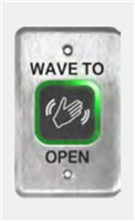 10MS41S -  (OLD #MS11)  Magic Switch Microwave Cell Single Gang - (4.5" x 2.75") - Text & Logo - (BEA MS41)