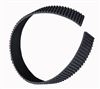 14-12114 - Belt - BLACK RUBBER - (SOLD PER FOOT) - (NABCO/Gyrotech GT1175 TELESCOPIC)