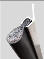 162560 - RODENT BLOCK	 Vertical Seal Kit 12' (3.66m) high, (6) 4' (1.22m) Side Retainers and 24' (7.32m) of Pre-installed Slide N Seal Rubber